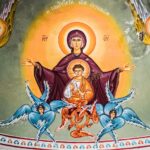 virgin mary, queen of heaven, iconography, religion, orthodox, church, christianity, god, faith, archangel michael church, paralimni, cyprus, virgin mary, virgin mary, virgin mary, virgin mary, virgin mary, orthodox, orthodox, god